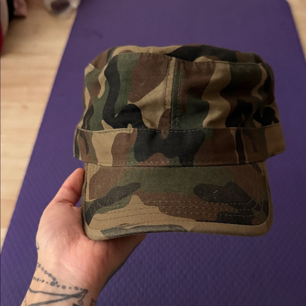 Camouflage Military Style Cap